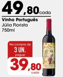 Zaffari Vinho Português Júlia Florista oferta