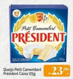 Muffato Queijo petit camembert président oferta