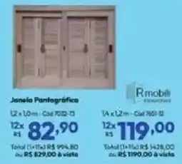 Lojas Becker Janela Pantográfica oferta