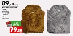 Zaffari Roupão Feminino oferta