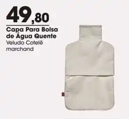 Zaffari Capa Para Bolsa de Água Quente Veludo Cotelê marchand oferta