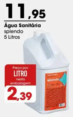 Zaffari Água Sanitária splendo oferta