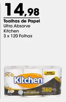 Zaffari Toalhas de Papel Ultra Absorve Kitchen oferta