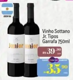 Muffato Vinho Sottano Jr. Tipos oferta