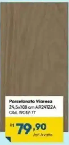 Lojas Becker Porcelanato Viarosa oferta