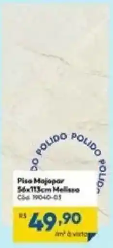 Lojas Becker Piso Majopar Melissa oferta