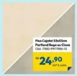 Lojas Becker Piso Cejatel oferta