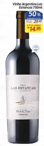 Comper Vinho Argentino Las Estancas oferta