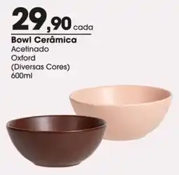Zaffari Bowl Cerâmica Acetinado Oxford oferta