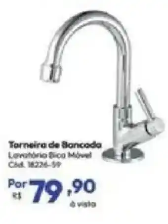 Lojas Becker Torneira de Bancada oferta