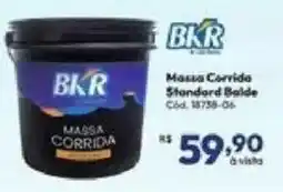 Lojas Becker Massa corrida standard oferta