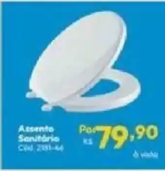 Lojas Becker Assento Sanitário oferta