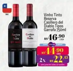 Muffato Vinho Tinto Reserva Casillero del Diablo Tipos oferta