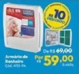 Lojas Becker Armário de Banheiro oferta