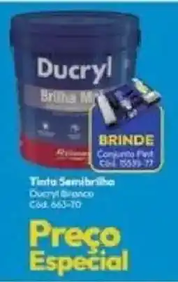 Lojas Becker Tinta semibrilho ducryl branco oferta