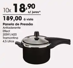 Zaffari Panela de Pressão Antiaderente Effect oferta