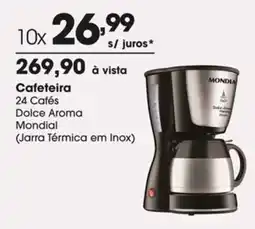 Zaffari Cafeteira 24 Cafés Dolce Aroma Mondial oferta
