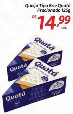 Comper Queijo tipo brie quatá oferta
