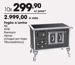 Zaffari Fogão a Lenha N2 XVIII Premium Venax oferta