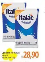 Atacadão Italac - leite em po oferta