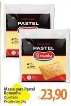Atacadão Romanha - massa para pastel oferta