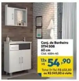 Lojas Becker Conj. de Banheiro STM 508 oferta