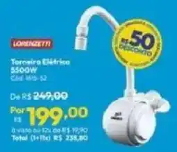 Lojas Becker Torneiro Elétrico 5500W oferta