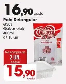 Zaffari Pote Retangular oferta