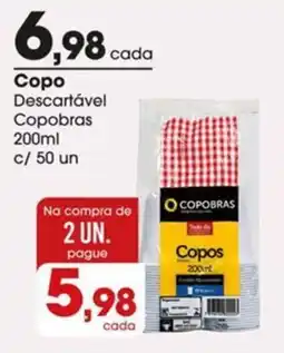 Zaffari Copos descartável copobras oferta