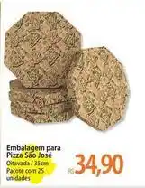Atacadão Pacote - embalagem para pizza sao josé oferta