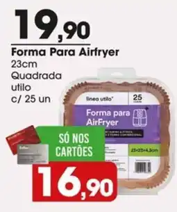 Zaffari Forma para airfryer quadrada oferta