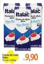 Atacadão Italac - creme de leite oferta