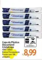 Atacadão Cristalcopo - copo descartável oferta
