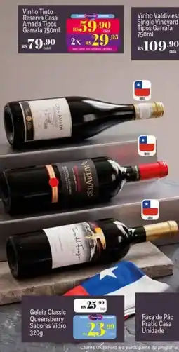 Muffato Vinho Tinto Reserva Casa Amada Tipos oferta