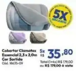 Lojas Becker Cobertor Clamatem Essencial oferta