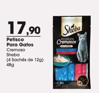 Zaffari Petisco para gatos cremoso sheba oferta
