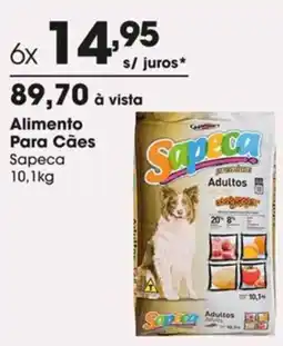 Zaffari Alimento Para Cães Sapecca Adults oferta