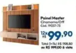 Lojas Becker Painel Master Cinamomo/Off oferta