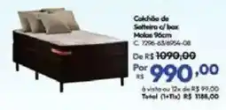 Lojas Becker Colchão de solteiro c/ box oferta