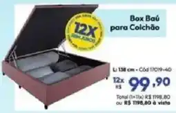 Lojas Becker Box Baú para Colchão oferta