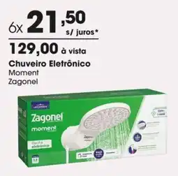 Zaffari Chuveiro Eletrônico Moment Zagonel oferta