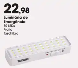 Zaffari Luminária de Emergência 30 LEDs oferta