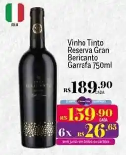 Muffato Vinho Tinto Reserva Gran Bericanto oferta