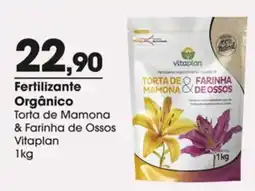 Zaffari Fertilizante orgânico torta de mamona & farinha de ossos oferta