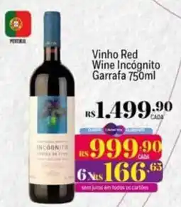 Muffato Vinho Red Wine Incógnito oferta
