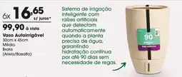 Zaffari Vaso Autoirrigável oferta
