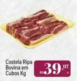 Muffato Costela RIPA Bovina em Cubos oferta