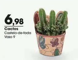 Zaffari Cactos Castelo-de-fada Vaso 9 oferta