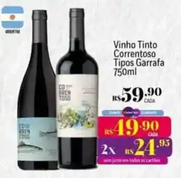 Muffato Vinho Tinto Correntoso oferta