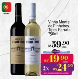 Muffato Vinho Monte de Pinheiros Tipos Garrafa oferta